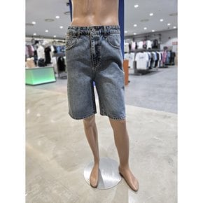 지프 구제 와이드 하프 데님 팬츠 JQ3DPU853