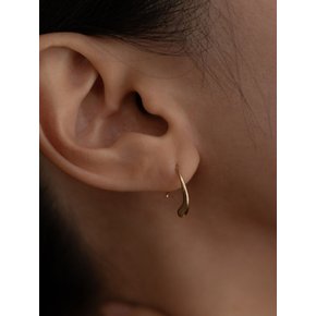 14k flow earrings (1pair)