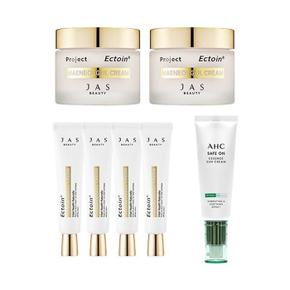 [쟈스] 엑토인 맨얼굴 크림 55ml x2 + 30ml x4 + AHC 에센스 선크림 50ml (S10640847)