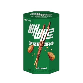  롯데 빼빼로 데이 아몬드 빼빼로 132g