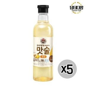 백설 맛술 생강 500ml X 5개