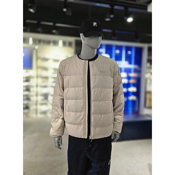 [파주점] 공용(여성핏별도) 에센셜 경량 U넥 다운 자켓(FS2DJG4101U-GRE)