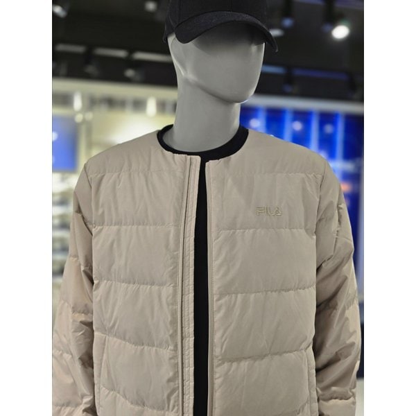 [파주점] 공용(여성핏별도) 에센셜 경량 U넥 다운 자켓(FS2DJG4101U-GRE)