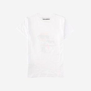 [해외배송] 칼라거펠드 주니어 로고 탭 그래픽 티셔츠 Z31157K 10P