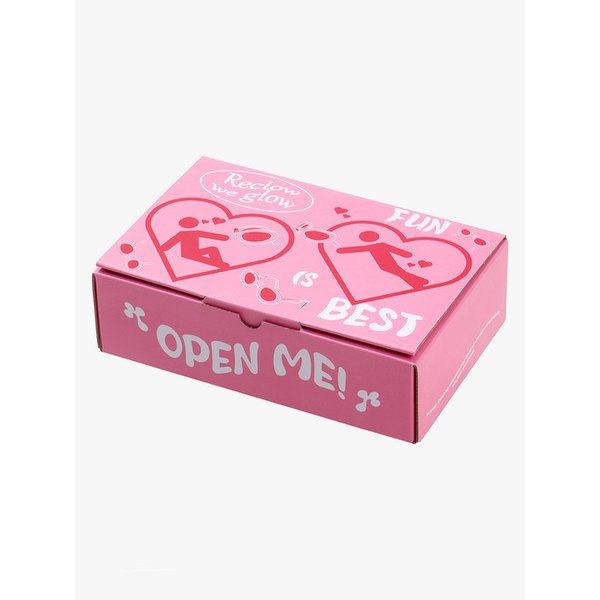 PINK MUFFLER PACKAGE BOX