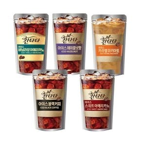 롯데 칸타타 아이스 커피 5종 230ml 10개/바닐라/블랙/스위트/카라멜/헤이즐럿