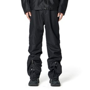 Zipper Biker Pants (BLACK)