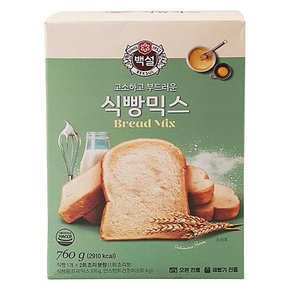 백설 지함 씨제이제일제당 식빵 믹스 380Gx2입 믹스