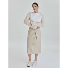 Lona wrap skirt 2color