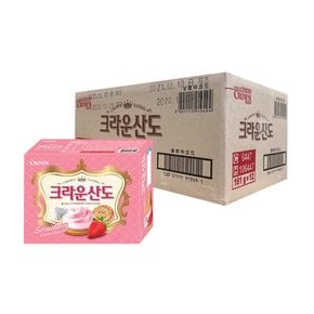 [더반] 크라운제과 크라운산도 딸기크림치즈161g x 12곽(1박스)