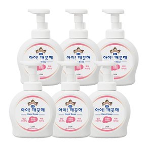 아이깨끗해 레몬 용기 490ml x 6개