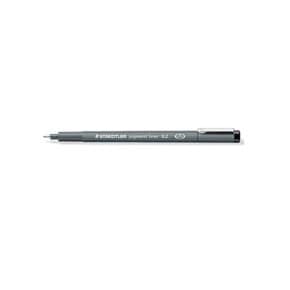 피그먼트라이너펜 흑 0.2 308 02-9 1자루 STAEDTLER (WDB640C)