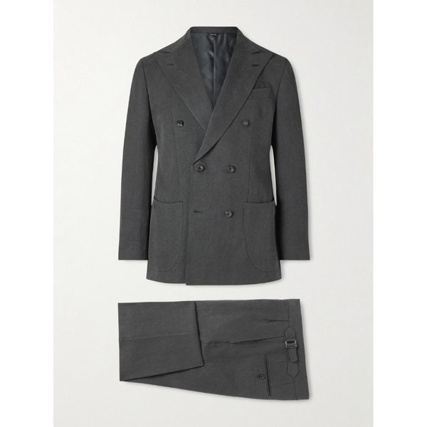 톰 스위니 더블브레스트 리넨 수트 46376663162899528