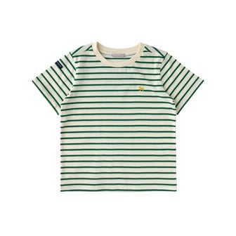 블루독 [여주점] [오프라벨 여주점] 블루독 (GN) stripe티셔츠 (25375-332-19)