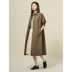 25SS 라이트 롱 트렌치 코트 - 카키 BF533TC02H
