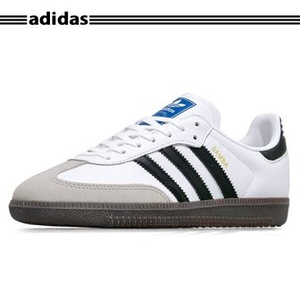 아디다스 (정품) 삼바 OG 여성/키즈 공용 화이트 IE3675