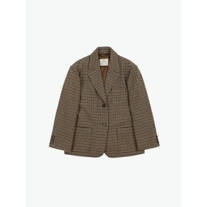 CLASSIC WOOL CHECK JACKET