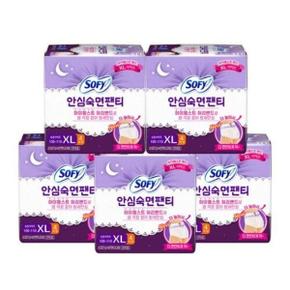 바디피트 일반생리대 입는생리대 안심숙면팬티 XL 4P x 5팩