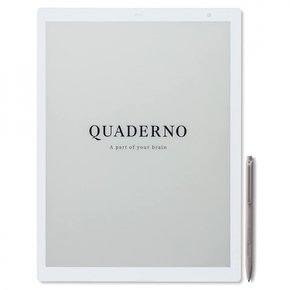 [공식]후지쯔 13.3형 플렉시블 전자 페이퍼 QUADERNO A4 사이즈  FMVDP41 화이트