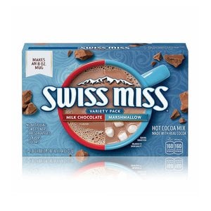  스위스 미스 핫코코아 믹스 버라이어티 팩 39g 8입 12팩 Swiss Miss Hot Cocoa Mix Variety Pack