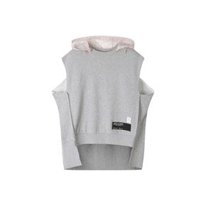 Detachable hood crop vest _RQVAS22532GYX