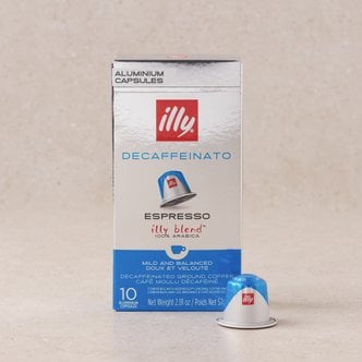  [일리/네스프레소용] 디카페이나토 에스프레소 그라운드 커피 캡슐(10입)
