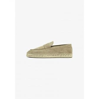 이스퀘어 4497983 Massimo Dutti PENNY STRAP - Espadrilles sand