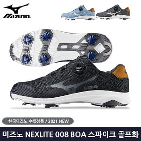 미즈노 NEXLITE 008 BOA 스파이크 골프화 2021년