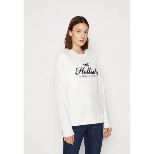 Hollister Co. LONG-SLEEVE RUCHED WAIST TOP - Long sleeved top