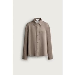 ZARA 자라 개더 없는 편안한 오버셔츠 7484 895 723