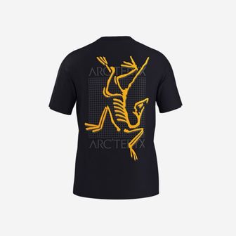  아크테릭스 아크멀티 버드 로고 SS 티셔츠 블랙 Arc`teryx Arc`Multi Bird Logo SS T-Shirt Blac