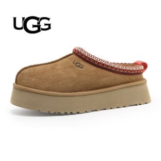 UGG 어그 타즈 체스트넛 플랫폼 UGG 털슬리퍼(1122553-CHE)