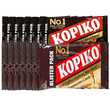  코피코 커피맛 캔디 32g 2종 x12개(커피맛 x6 + 카푸치노 x6)/ KOPIKO