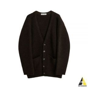 COLOSSAL CARDIGAN Welsh Black Albion Wool (M4233CW) (콜로살 알파카 울 가디건)