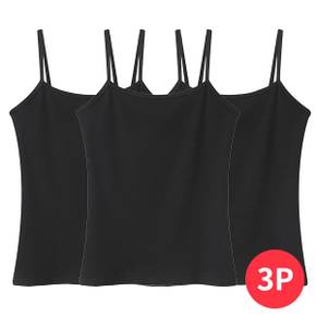 /  3 PACK구성  NT3156 여성 데일리 베이직 이너 골지 끈나시 3P
