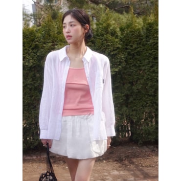 ZOOC 쥬크 (25 여름) 시어 스트라이프 루즈핏 셔츠 Z252MSC104