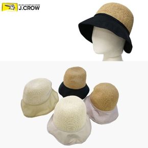 심플배색 여성 지사 와이어 밀집 챙모자  JCCS MJW24H04 _P363918072