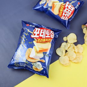 농심 포테토칩 트리플치즈맛 105g 1개 / 감자칩 스낵 간식