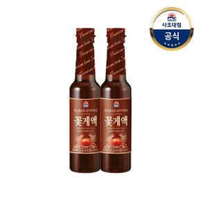 [사조]프리미엄꽃게액 550ml x2개