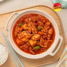 유가네 (G) 유가네 닭볶음탕 220g 6인분(닭다리살 6팩+닭볶음탕 양념 6팩)