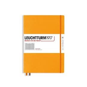 독일 불렛저널 로이텀 다이어리 위클리 노트 LEUCHTTURM1917 368144 Master Slim Notebook A4 Ha