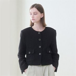 [정상가 208000원] Tweed Crop Jacket 2 COLOR