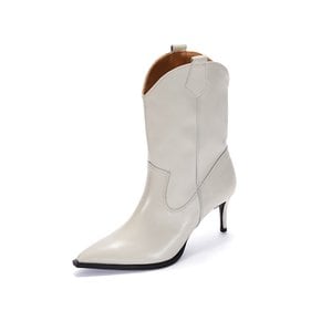 Western Boots_Cream