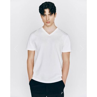 지오다노 NEW 남자 브이넥 반팔티025531