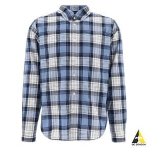 POPLIN MADRAS SHIRT (CFWOSI0100MRUT3344 3087) (포플린 마드라스 셔츠)