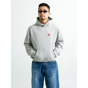 WAVE HOODIE / grey