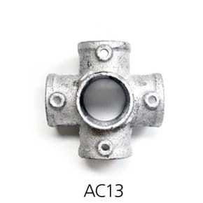 아시바 클램프 AC13 (48mm용) / 원형 사각 비계 파이프 각파이프 연결 클램프 조인트