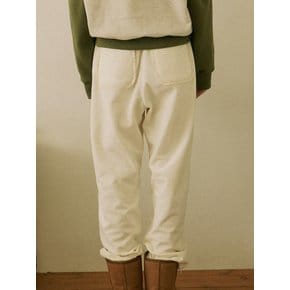 Corduroy Race Pocket Sweatpants - Ivory