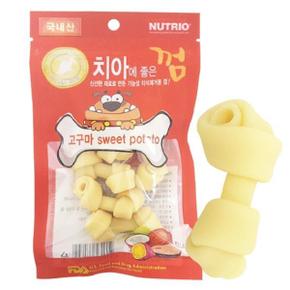 치아에 좋은껌 80g 고구마 애견치석껌