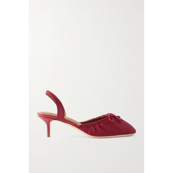 스타우드 알바 개더드 새틴 슬링백 펌프스 46376663162986302